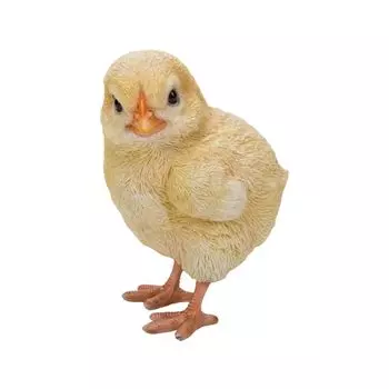 Woobia Chick x 7 x 10 см кукольная фигурка, украшение для сада, животное, птица H15315, обращенная влево 7,3