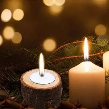 Wooden Tea Light Candle Holders for Wedding Centerpieces Halloween Table Wedding Birthday Party Valentine s Day Home Decorations