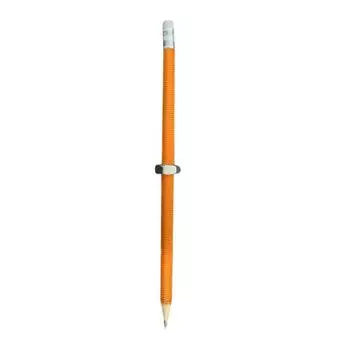 Wooden Threaded Focus Pencil Fidget Screw Nut Writing Tool for Kids Adults Stress Relief Anxiety Toy for School Office Travel 1pc