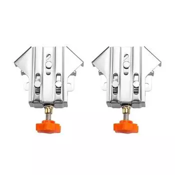Woodworking Tool Set Easy to Use Woodworking Corner Clip Adjust Woodworking Fastener Right Angle Clamps Simple Operation C