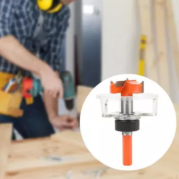 Woodworkings Hinge Jig Drill Head Hole Opener Accessory Carpenter Tools Auger