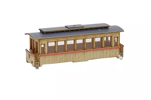 Woody Joe N gauge серия деревянных поездов 5 ностальгический деревянный поезд локомотив пассажирский вагон 2 модель железной дороги пассажирский вагон &
