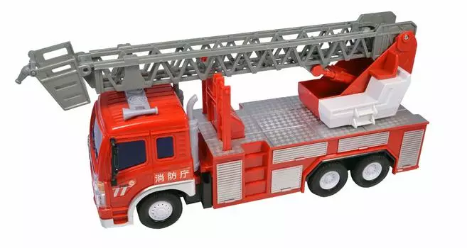 Working Vehicle Ladder Fire Engine Electric Radio Control WT-EF-2-3480 красный