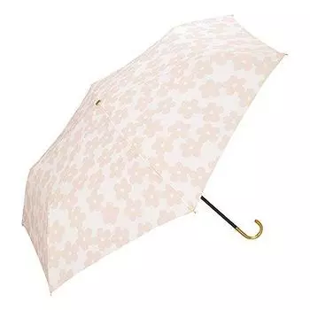 World Party (Wpc.) Umbrella folding umbrella pink 50cm Ladies umbrella bag with flower lace mini 475-018 PK