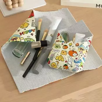 Wrapping Cloth Self-adhesive Camera Storage Bag Cloth Portable Magic Makeup Bag Cosmetic Style1