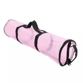 Wrapping Paper Storage Bag Large Capacity Transparent Foldable Reusable Water Proof Portable прозрачный розовый
