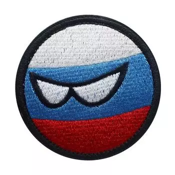 вышивка (Шевронная нашивка) Дачный Бал Россия , Вышивка, 88см