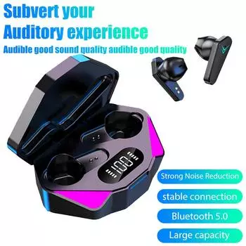 X15 TWS наушники Bluetooth беспроводные наушники 65 мс с низкой задержкой наушники Esport игровая гарнитура геймерские наушники с микрофоном для Xiaomi