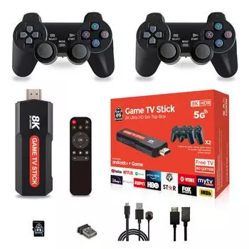 X2 PLUS игровая консоль 4K HDMI 2.4G беспроводная ретро игровая консоль двойная система 64 ГБ 30000+ домашняя аркадная игровая приставка 64G