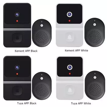X8 беспроводной дверной звонок WiFi наружная HD камера дверной звонок ИК ночное видение видеодомофон для умного дома монитор безопасности дверной телефон