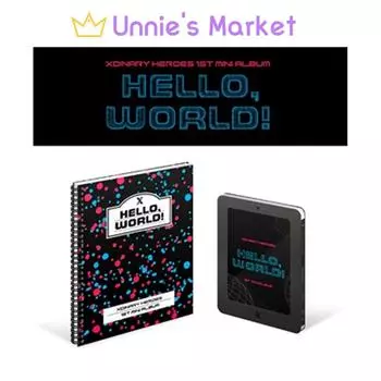 Xdinary Heroes [Hello, world] 1-й мини-альбом + бесплатный подарок Random 1EA, No poster