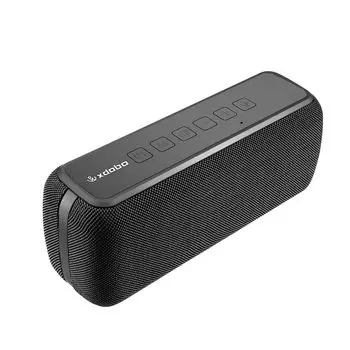 xdobo Bluetooth-колонка TWS 2, компактное подключение, 3 типа настроек эквалайзера, оснащена технологией DSP с глубокими басами, двойной пассивный излучатель