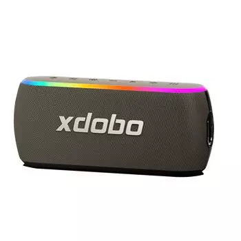 XDOBO X8 60 Вт Портативная беспроводная колонка BT5.3 Технология IPX7 Водонепроницаемые уличные колонки серии TWS чёрный