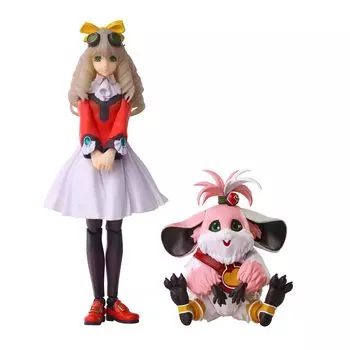 Xenogears Bring Arts Maria Baltazar Chuchu PVC painted movable figure &