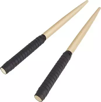 XIANJINGZC Taiko Taiko Drumstick Brush Beginner Introduction Tatakon Light 38 см Taiko Master Wooden Lightweight (черный)
