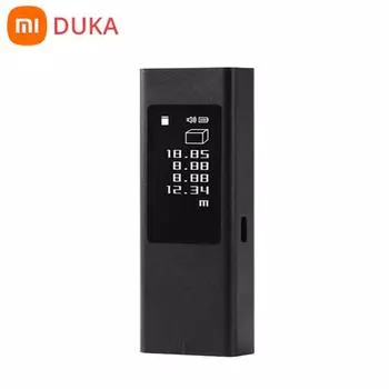 Xiaomi Duka 40 м лазерный дальномер LS5 OLED сенсорный экран дальномер прецизионные измерения электронный цифровой дальномер M чёрный