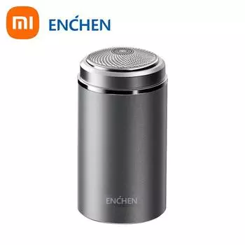 Xiaomi ENCHEN Z3 Mini электрическая бритва машина для мытья всего тела автоматическая заточка лезвий бритва для мужчин серебряный