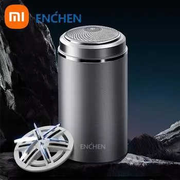 Xiaomi ENCHEN Z3 Mini Electric Shaver Machine Full Body Washing Автоматическая заточка лезвий Бритва серебряный