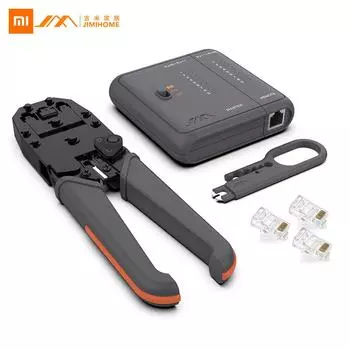 XIAOMI JIMIHOME GTW5N Набор сетевых инструментов Инструмент для зачистки проводов Сетевой тестер Плоскогубцы для зачистки кабеля Обжимные клещи RJ45 Разъем сетевого кабеля