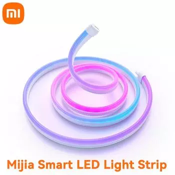 Xiaomi Mijia Light-chasing Atmosphere Lamp с цветным светом, интеллектуальная связь, светодиодная панель, украшение для телевизора на стене гостиной