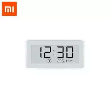 Xiaomi mijia Монитор температуры и влажности Часы Крытый уличный гигрометр Термометр E-link Инструмент для измерения температуры