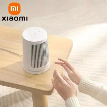 XIAOMI MIJIA Настольные электрические обогреватели Обогреватель для дома и комнаты 600 Вт PTC Керамика Отопление Мини бытовой обогреватель Радиатор машина 220 В белый