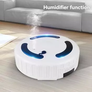 Xiaomi MIJIA Новый интеллектуальный автоматический подметальный робот-пылесос для дома с функцией тройной 1 пылесоса для влажной уборки и распыления, USB-зарядка белый