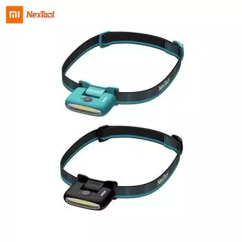 XIAOMI NEXTOOL Налобный фонарь COB Многоцелевой налобный фонарь Водонепроницаемый перезаряжаемый головной светильник Type-C Светодиодный фонарик Уличная лампа