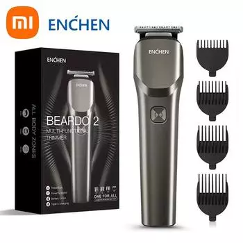 Xiaomi Триммер для волос ENCHEN Beardo 2, профессиональная машинка для стрижки волос, многофункциональная портативная бритва для тела Beardo 2