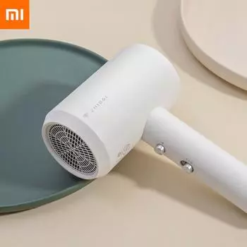 Xiaomi ZHIBAI Anion Фен Розовый Фен для волос Температура Mi Фен для домашних путешествий Портативные фены белый