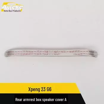 Xiaopeng 23 G6 Rear Armrest Speaker Cover Dustproof Decorative Sticker 1 piece