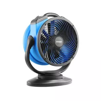 XPOWER FC-300S Pro Встроенный герметичный многоцелевой воздуходув с циркуляцией воздуха, напольный вентилятор, осевой вентилятор UK Plug синий