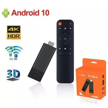 X6 Android 14.0 TV Stick 8K WiFi 2.4/5.8G Smart TV Stick 2 ГБ 8 ГБ сетевой медиаплеер для Google YouTube NETFLIX