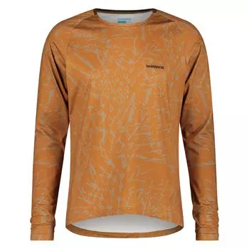 XS Estimated Parco Print Jersey Bronze [SHIMANO] (European Size) Height 157-167cm бронзовый