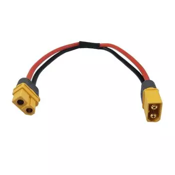 XT60 разъем кабеля папа-мама XT-60 штекерный провод 14AWG силиконовый провод для RC Lipo аккумулятора FPV-дронов 30 см/11,8 дюйма