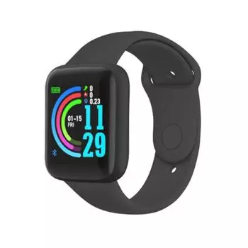 Y68 Pro Bluetooth-совместимые умные часы с монитором сердечного ритма для мужчин и женщин, фитнес-трекер, часы с белый