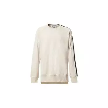 Y-3 Basic Side Stripe Casual Pullover Sweatshirt Men Tops Off-White FJ0389
