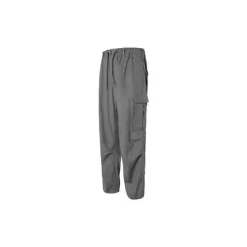 Y-3 FW21 Прямые брюки-карго с завязками на шнурке, мужские брюки серого цвета HB3392 XL