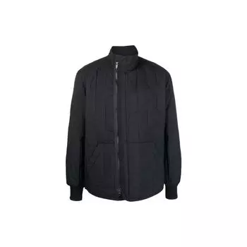 Y-3 FW21 Однотонная повседневная куртка с воротником-стойкой и застежкой-молнией, мужская куртка черного цвета HB3351 XS