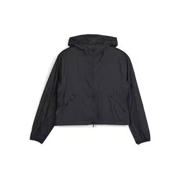 Y-3 Легкая однотонная куртка с капюшоном, женские куртки, черный цвет IN2832 2XS