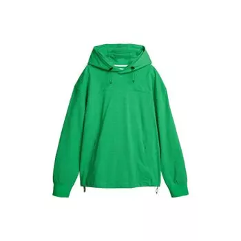 Y-3 Ss22 однотонная толстовка с капюшоном и длинными рукавами с буквами, мужская толстовка зеленого цвета HG6198 XS