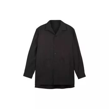 Y-3 SS23 хлопковая смесь однотонная рубашка куртка мужская куртка черная H63085 M