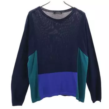 Y s for living Long sleeve sweater Navy knit Women Used