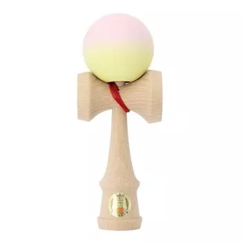 Yamagata Kobo Competition Kendama [Ozora] (Certified by Japan Kendama Association) Matte Pink & Yellow
