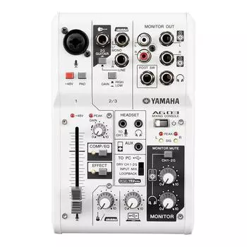YAMAHA 3 AG03 Cubasis LE [Overhaulted] Yamaha Web CAST MIXER AUDIO Interface Channel Online