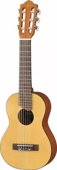 Yamaha Guitalele Natural GL1 Компактный корпус, как у гавайской гитары. Легко брать с собой куда угодно. В комплект входит специальный мягкий футляр.