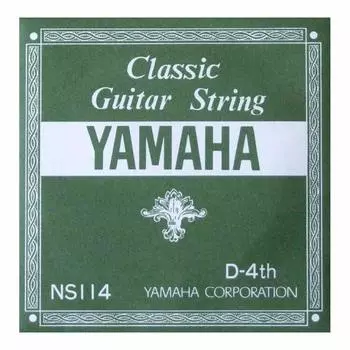 YAMAHA NS114 свободные струны для классической гитары 4 струны x 6 штук D-4th 0.78mm
