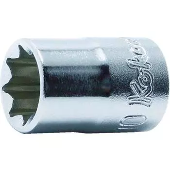 Yamashita Industrial Research Institute Socket Double Square Drive x Total 26mm 1 piece (Ko-ken) 3415A-1/4 Angle 9.5 Length