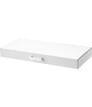 Yamazaki Jitsugyo 5122 Кимоно Хранение Ш90 x Г43 x В10 см Универсальный ящик для хранения, белый, прибл.. (Включая ручку) Башня, Кимоно, Аксессуары, белый
