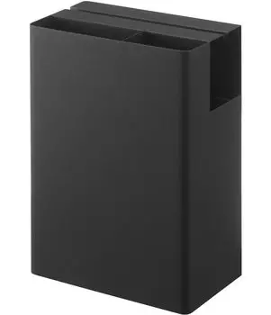 Yamazaki Jitsugyo 5517 Cleaner Tool Neatly Cleaning Good Storage Organizer, черный, прибл.. W20XD12XH28cm, Башня, Организованный, Инструменты, чёрный